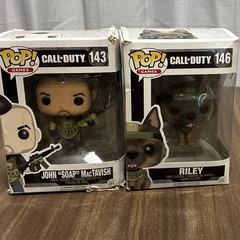 Funko Pop! Call of Duty Boxed Figures: Soap #143 & Riley #146