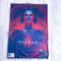 Diablo 4 IV Promotional Cloth Banner Gamestop Exclusive 34×24”
