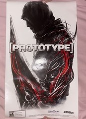 2009 Prototype Gamestop Poster W/ Tube Rare Promo Xbox 360 PS3 nice!