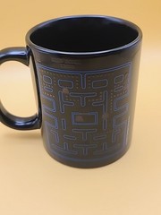 Paladone Pac-Man Color Changing Black Coffee Mug Cup Pacman
