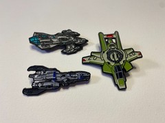 Star Citizen Pin Badge Set | Squadron 42 | Rare Collectible OOP!