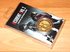 Resident Evil 2 Capcom Limited Edition Coin Gold Edition Collectible PS4 Xbox