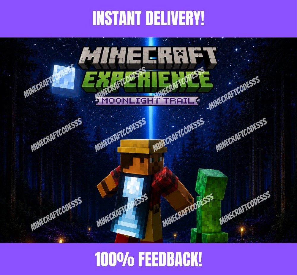 MOONLIGHT TRAIL Minecraft Experience Cape Code – SENT INSTANTLY