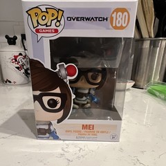 Funko Pop! Games Overwatch Mei #180 Boxed Vinyl Figure, 2017