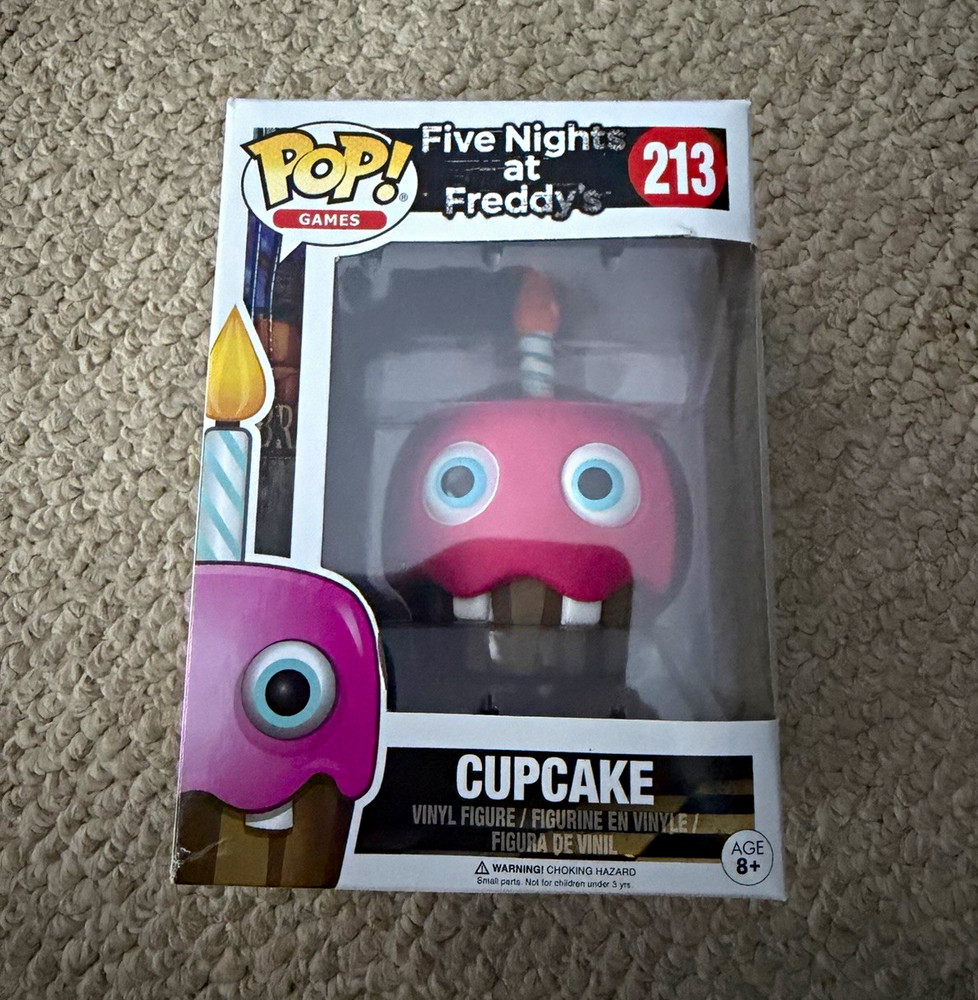 Funko Pop! Games Five Nights at Freddy’s Cupcake #213 Boxed Vinyl Figure 2017