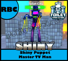 SHINY PUPPET MASTER TV MAN – CHEAP TOILET TOWER DEFENSE – TTD UNIT