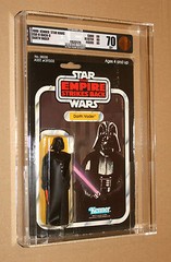 1980 KENNER Star Wars ESB 41 BACK-D DARTH VADER Figure AFA 70 EX+