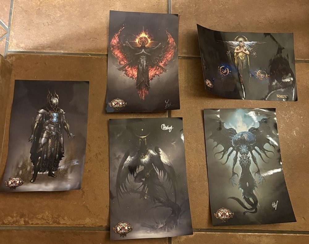 Path Of Exile Signed Art