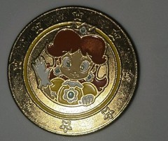 Nintendo Super Mario Series 1 Frankford Wonderball Collector Coin Metal
