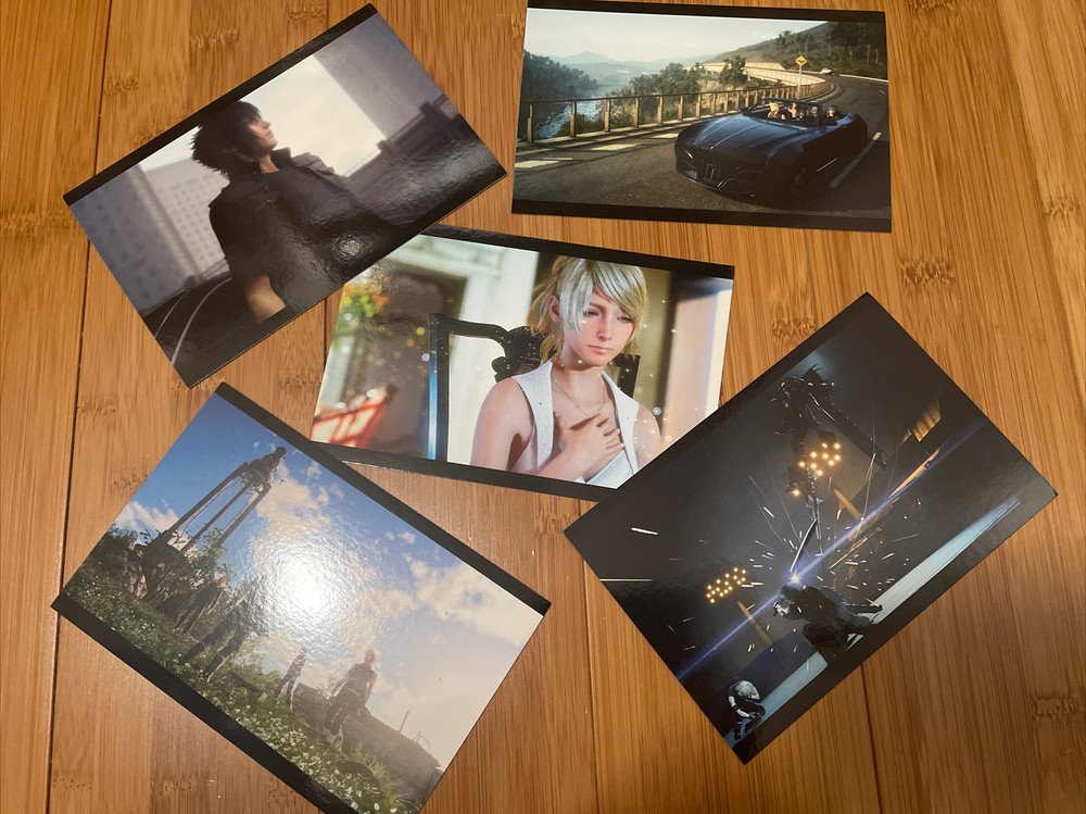 Final Fantasy XV (FF 15) Postcards (Set Of 5) – Brand New Sealed