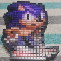 PDP Pixel Pals Light Up Sonic the Hedgehog Collectible Light 878-038