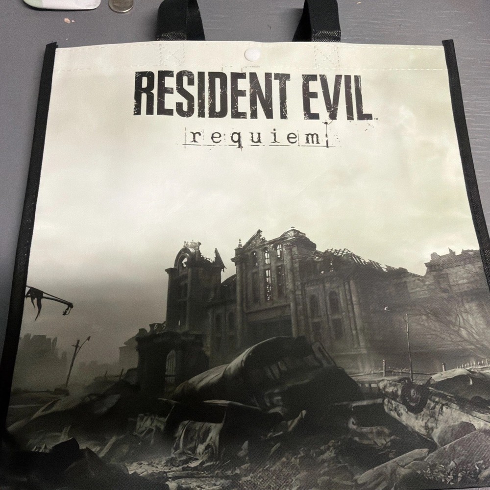 Resident Evil 9 Requiem Reusable Tote Bag “GameStop Promo Item” ps5 switch xbox