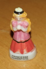 1992 official Nintendo Super Mario Bros porcelain figure figurine Peaches Peach