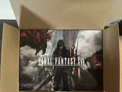 Square Enix Final Fantasy XVI Collector’s Edition Box Set w/ Box Art Book Figure