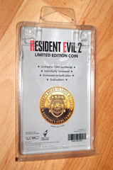 Resident Evil 2 Capcom Limited Edition Coin Gold Edition Collectible PS4 Xbox