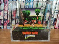 Donkey Kong Country DK Handmade Diorama – Gameboy / Retro Gaming Cube – Fanart