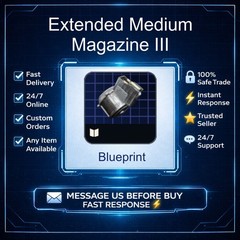 ARC Raiders Extended Medium Magazine III Blueprints – All Blueprints Available