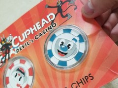 Cuphead Devil’s Casino Custom Poker Chips Official LIMITED EDITION LE RARE