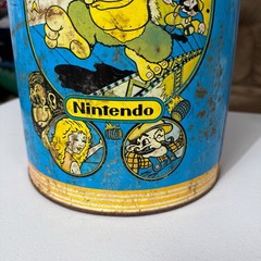 Nintendo DONKEY KONG Garbage Bin Trash Can Waste Basket NES Rare Edition 1982