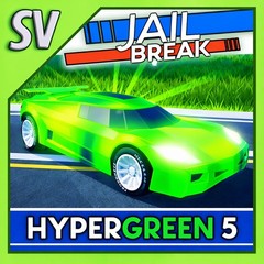 🟢GREEN Hyper Chrome Level 5🟢 | Roblox Jailbreak | ☄️ FAST DELIVERY