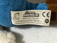 Super Mario Luigi Yoshis Plush Lot 2010 Super Mario Bros Wii Global Holdings