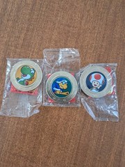Frankford Wonder Ball Super Mario Coins 3 Coins New Sealed Collectible
