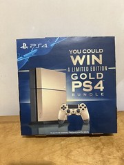 Taco Bell $5 Box Sony Playstation 4 System Limited Edition Gold PS4 PROMO ITEM