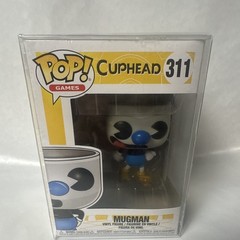 Funko Pop! Mugman Vinyl Figure W/Box protector #311 – Cuphead (2018)