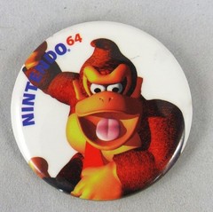Nintendo 64 Pin Back Button Set – Banjo Kazooie, Yoshi, Kong, Mario, Link 1998