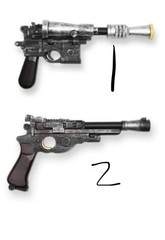 Heavy Blaster Pistol Star War Replica Foam Video Games Props TV show Pick 1of3