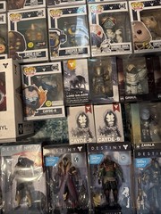 Huge Lot of Destiny Figures, Funko Pops, and more. Bungie, Target,GameStop,BB