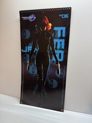 Perfect Dark Zero 2006 Promotional Calendar Xbox 360 Very Rare Joanna Dark