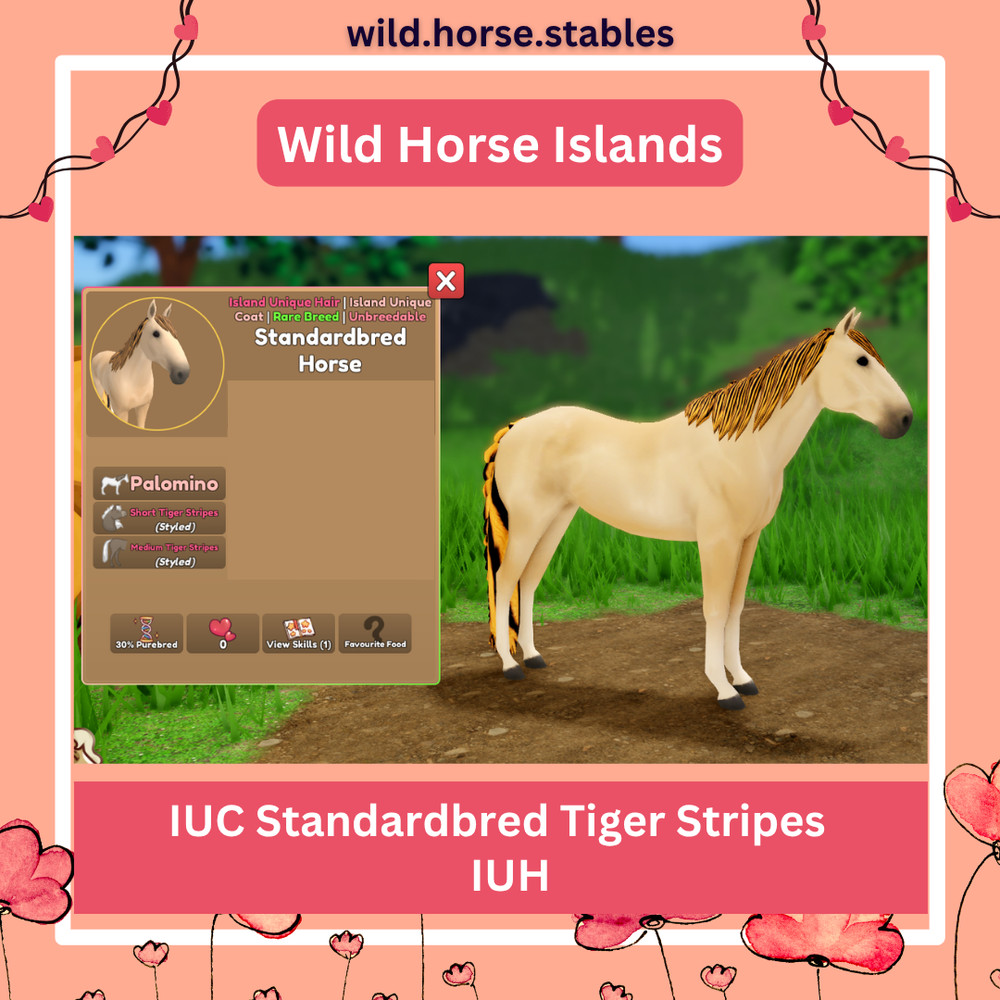 Wild Horse Islands – Standardbred Island Unique Hairs/IUH