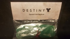 Loot Crate Gaming Destiny Gambit Coin Replicas 2021