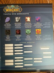 Blizzcon 2008 Collectible Lot – Program, Map, Comic, Keychains, Notebook, & more