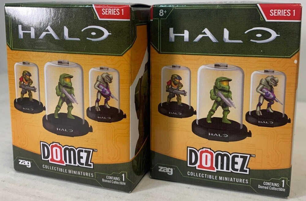 Halo Infinite Domez Collectable Miniatures Lot of 2 Sealed Boxes Series 1