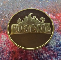 Fortnite Collector Gold Color Metal Coin