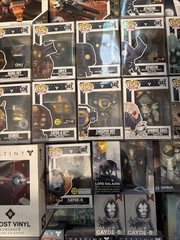 Huge Lot of Destiny Figures, Funko Pops, and more. Bungie, Target,GameStop,BB