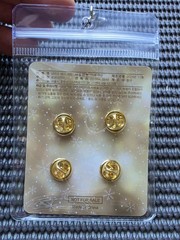 Nintendo Mario X Lotte Pop Up Store Christmas Pin Badge Set Rare Promo Korea NES