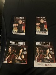 Final Fantasy VII 7 Rebirth Insomnia Cookies RARE Box Sleeve Tifa Aerith FF7 Set