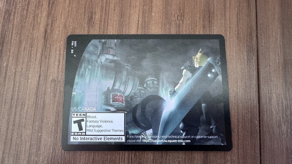 Final Fantasy 7 FULL Game Code for Steam FF7 Final Fantasy VII Digital Download