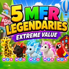 ROBLOX ADOPT ME 5 ✨RANDOM✨MFR LEGENDARIES (RANDOMIZED MFR LEGENDARY PETS)
