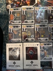 Huge Lot of Destiny Figures, Funko Pops, and more. Bungie, Target,GameStop,BB