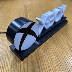 Xbox Icons Light Lamp Paladone Official LED Gaming Decor USB RGB Desk Sign Works
