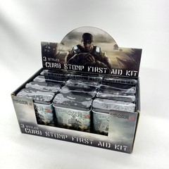 NEW – NECA – Gears of War 3 Curb Stomp First Aid Kit! Metal Tin Bandaids Sealed