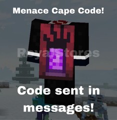Minecraft Menace Cape Code 2026 | Exclusive | Java & Bedrock