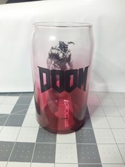 DOOM 2016 Glass Loot Crate DX Eternal Dark Ages Drinkware Bethesda ID Software