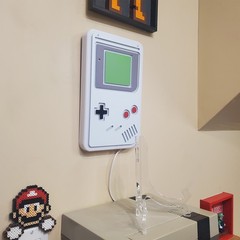 Gameboy neon LED sign w dimmer switch wall or easel display retro game room gift