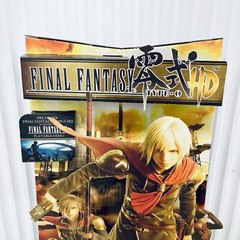 Final Fantasy Type O Standee Store Display XBOX PS4 3D 2015 Game Stop Authentic