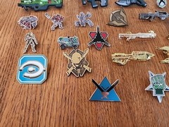 Halo Xbox Pins *GOLDEN* LOOT CRATE & MORE!
